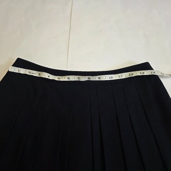 Theory Haidin Wool Pleated Skirt - Picture 12 of 16
